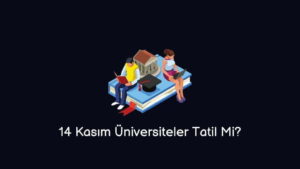 14 Kasım Üniversiteler Tatil Mi?