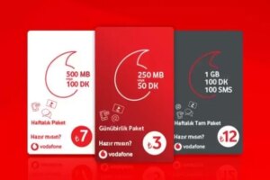 Vodafone Güncel Hat Fiyatları (Faturasız Hat)