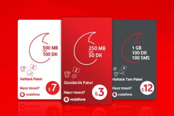 Vodafone Güncel Hat Fiyatları Faturasız